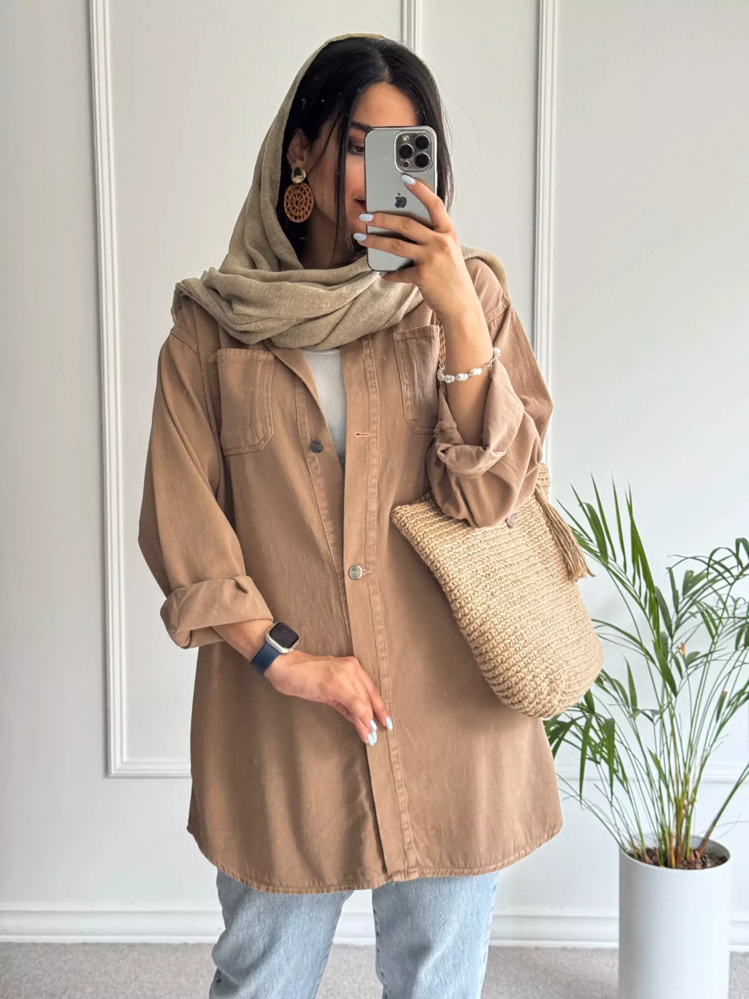 مانتو کتان زارا بلند 412